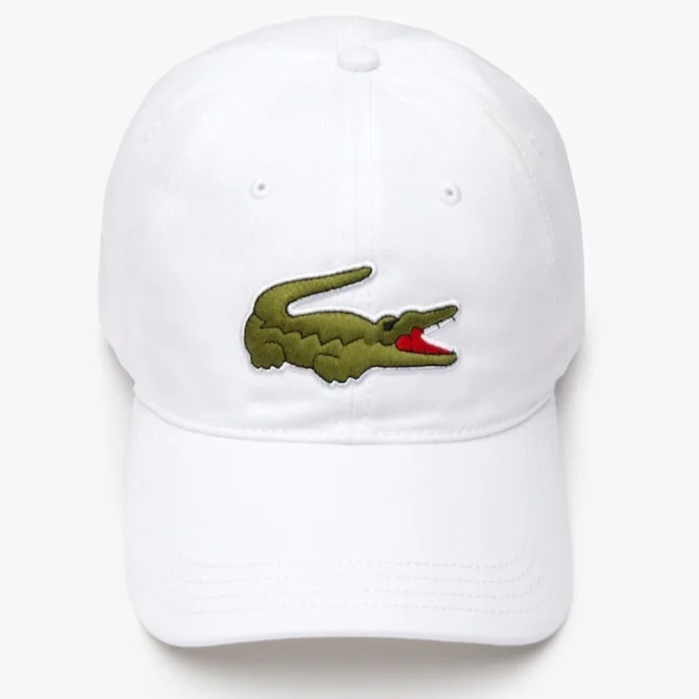 Lacoste Classic Croc Logo Cap – Unisex – One Size (NWOT)
